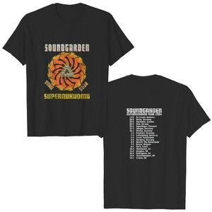Soundgarden Superunknown Tour 1994 Tshirt 2 Sided T Shirts